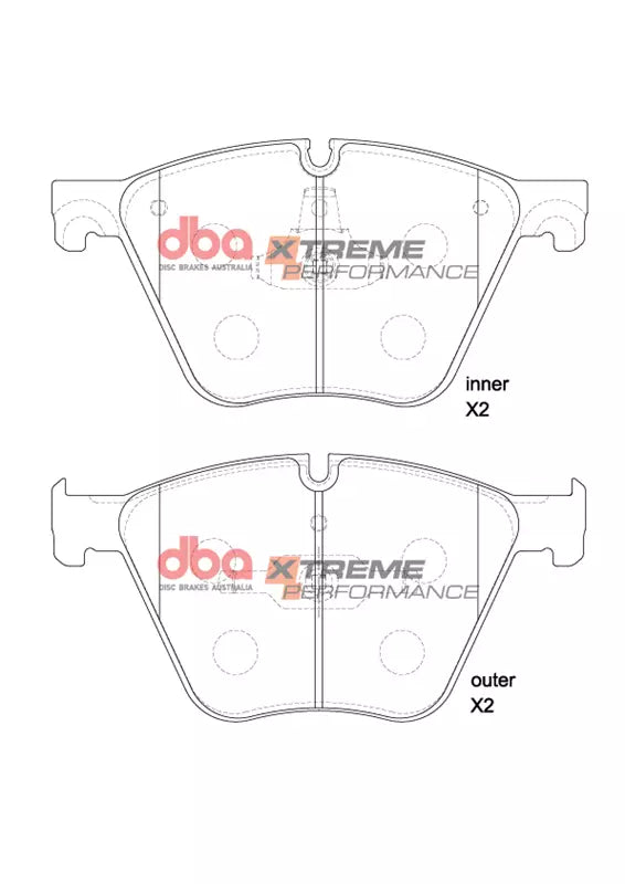 DB15290XP Brake Pads Xtreme Performance | Front