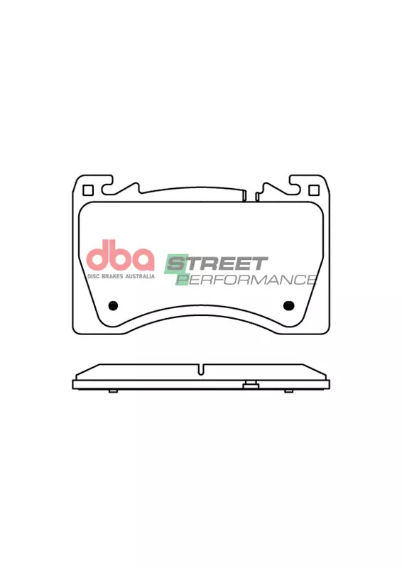 DB15292SP Brake Pads Street Performance | Front Axle