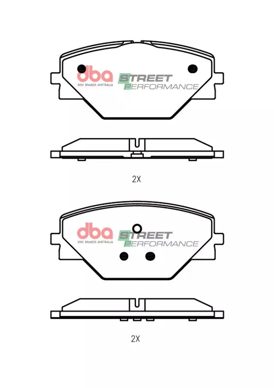 DB15293SP Brake Pads Street Performance | Rear