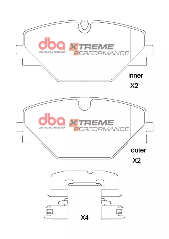 DB15293XP Brake Pads Xtreme Performance | Rear