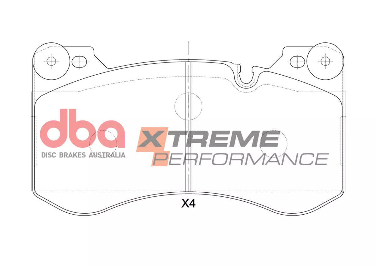DB15302XP Brake Pads Xtreme Performance | Front Axle