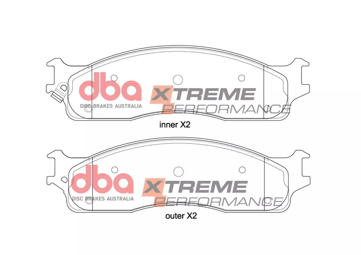 DB15304XP Brake Pads Xtreme Performance | Front Axle