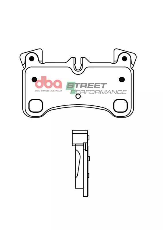 DB15305SP Brake Pads Street Performance | Rear