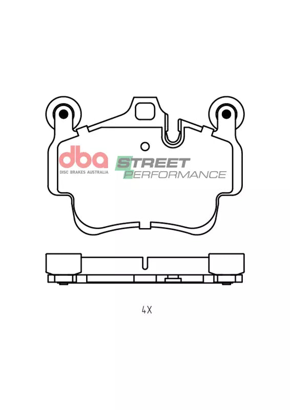 DB15307SP Brake Pads Street Performance | Front Axle