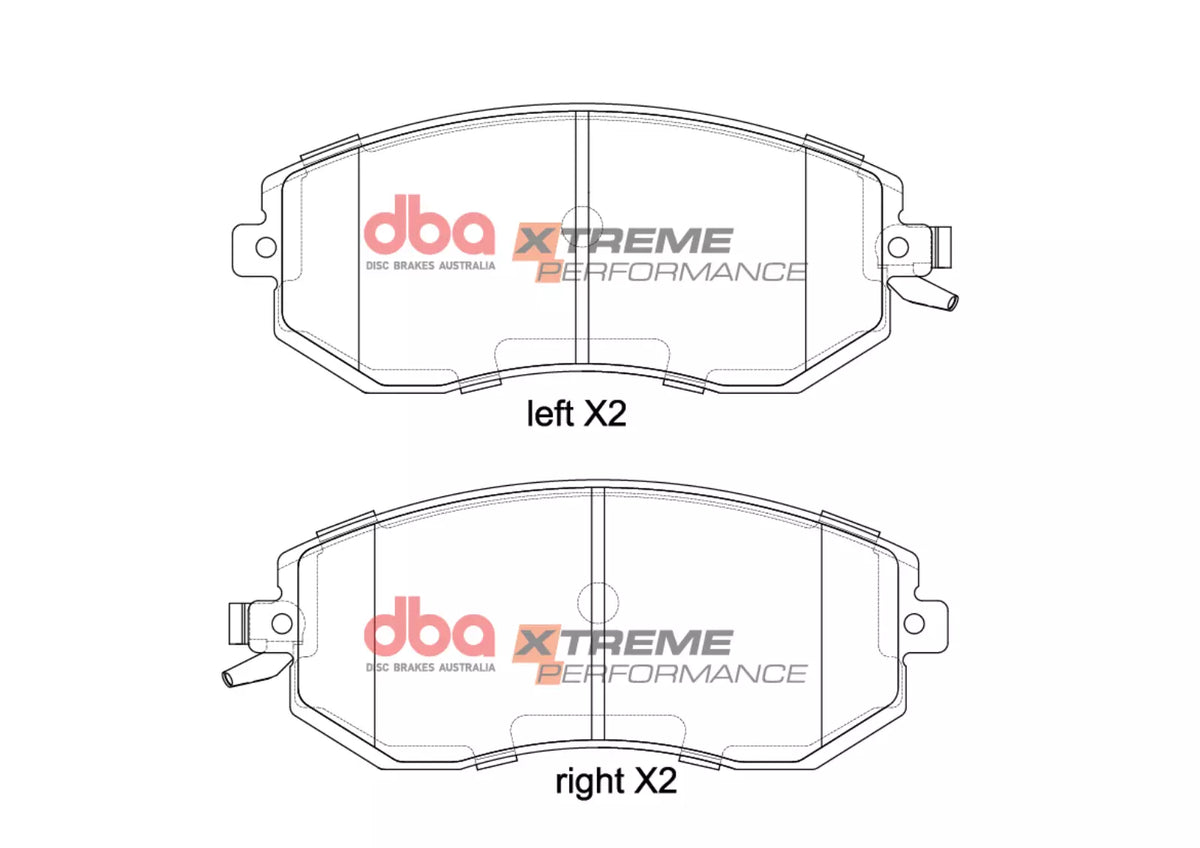 DB15309XP Brake Pads Xtreme Performance | Front Axle
