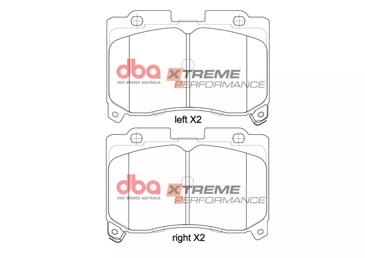 DB15310XP Brake Pads Xtreme Performance | Front Axle
