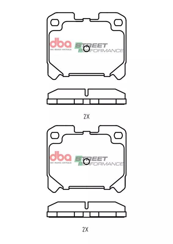 DB15311SP Brake Pads Street Performance | Rear