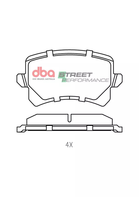 DB15322SP Brake Pads Street Performance | Rear