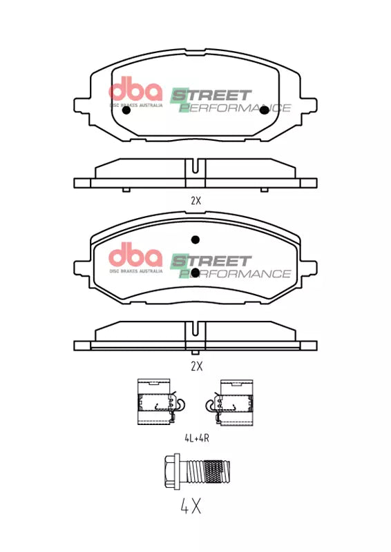 DB15330SP Brake Pads Street Performance | Front