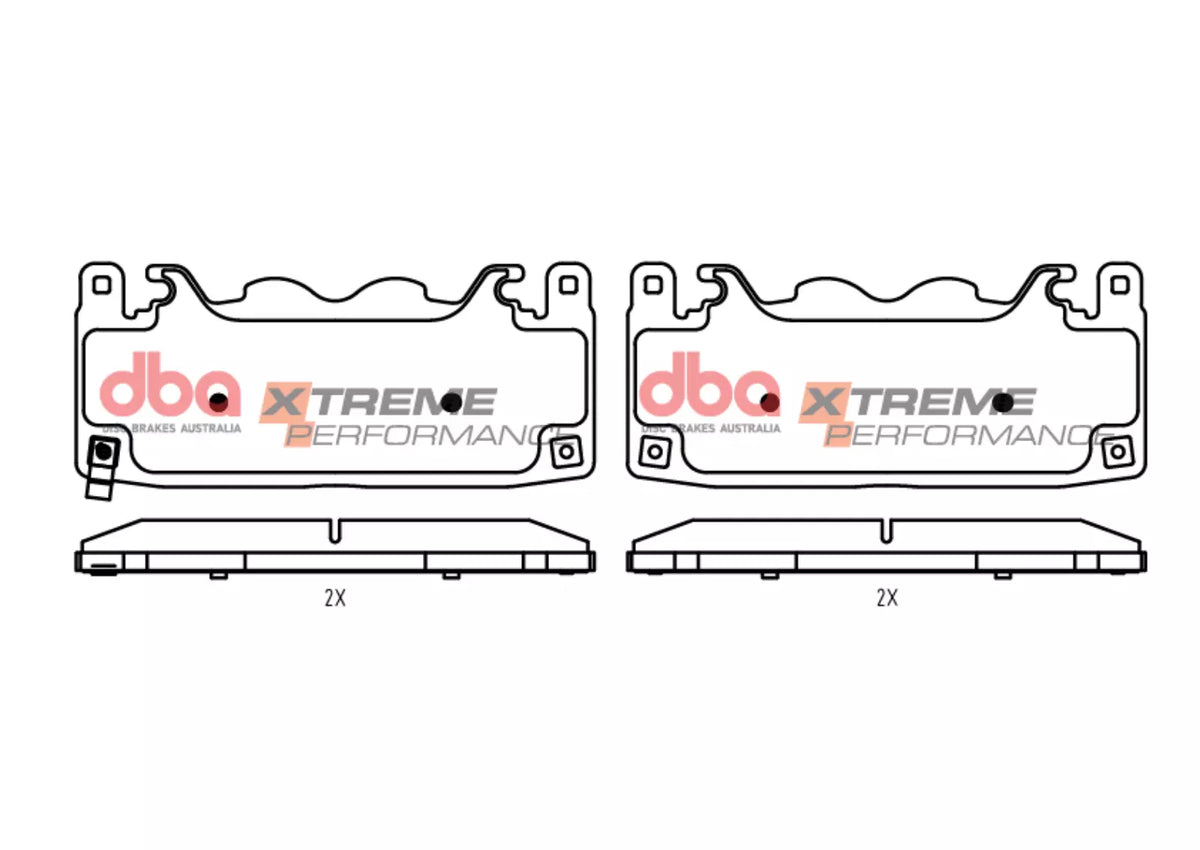 DB15335XP Brake Pads Xtreme Performance | Front