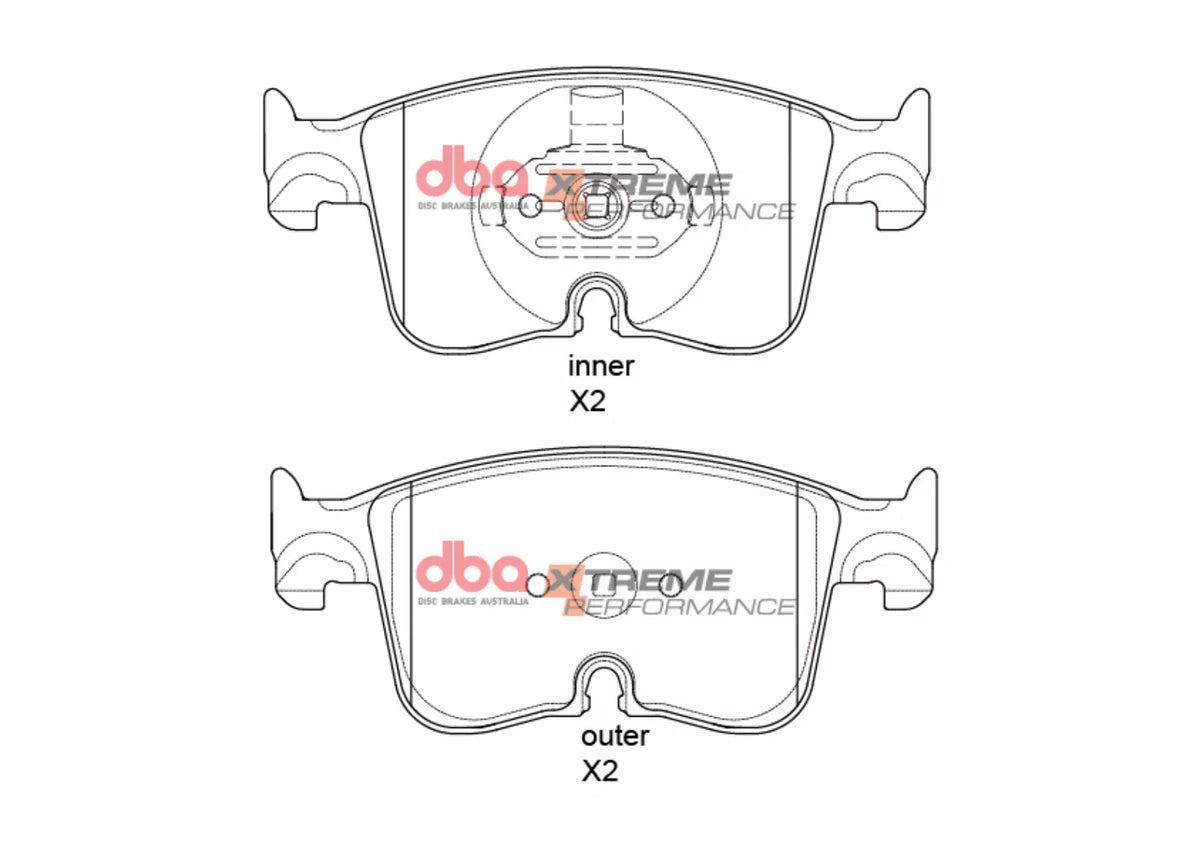 DB15354XP Brake Pads Xtreme Performance | Front