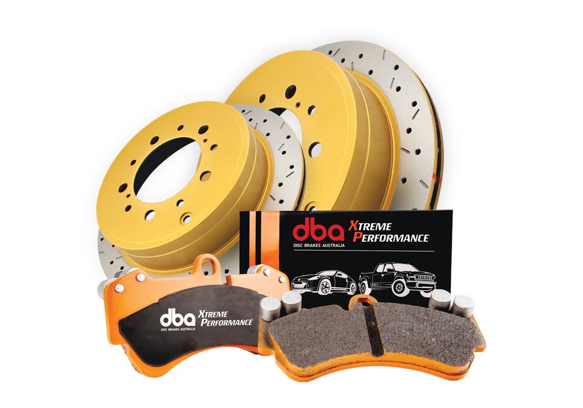 DBA42246XS-7878XP Brake Kit - 4000 Series T3 Slotted & Xtreme Performance Brake Pads (2x DBA42246XS + DB7878XP)