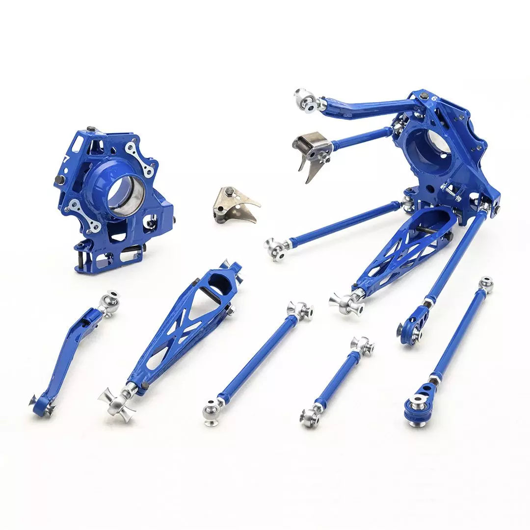 Toyota Supra A90 Rear Wide Suspension Drop Knuckle Kit.